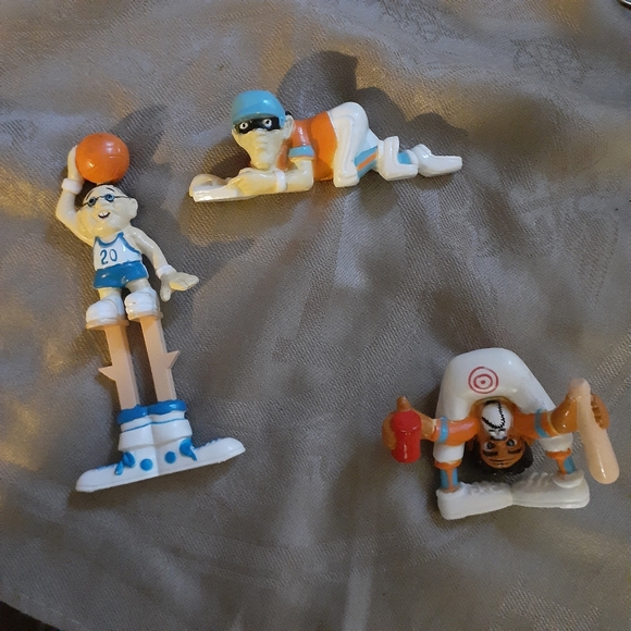 1980's RARE Sportfreaks 3 Piece Set $12.50 Shipping Sports Freaks Figures - Picture 11 of 16